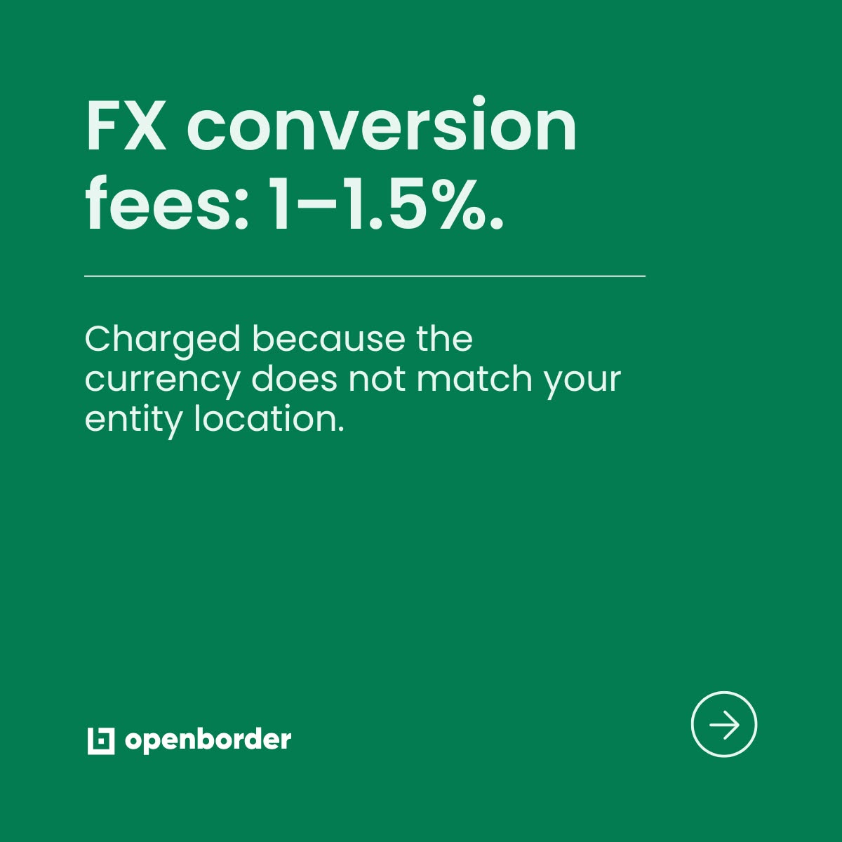 Hidden fees on every order