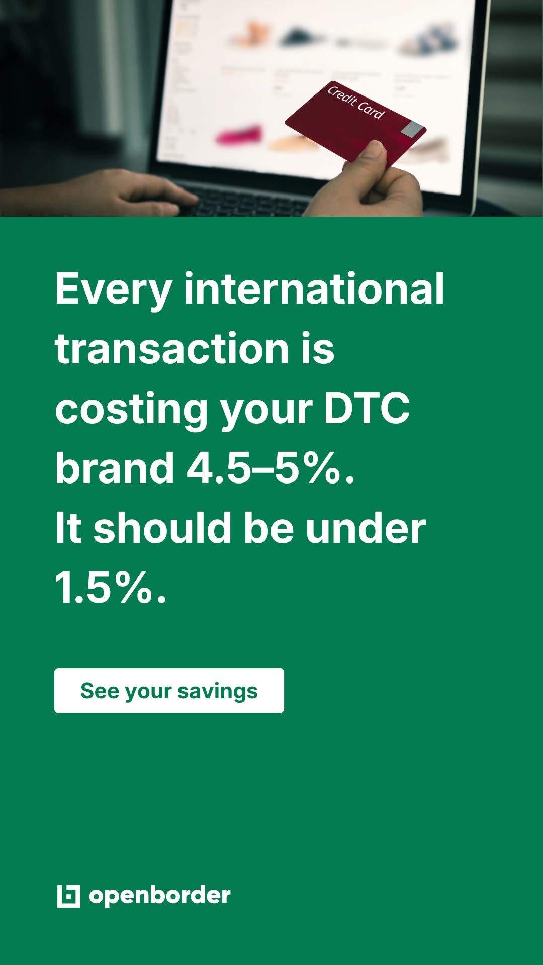 Cut international fees