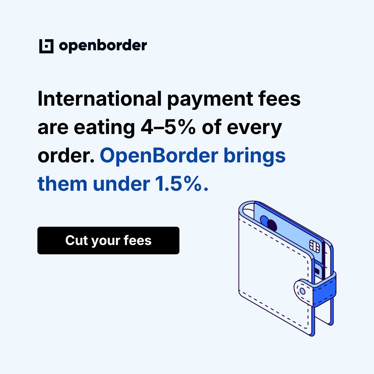 5% to 1.5% on every order