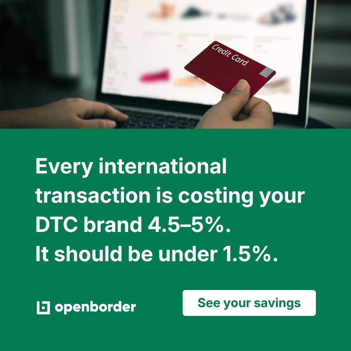 Cut international fees